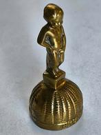 Antieke tafelbel, Manneken Pis, Antiek en Kunst, Ophalen of Verzenden, Koper