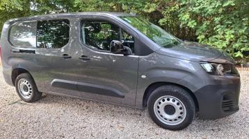 Peugeot Partner DOUBLE CABINE 1.5 Blue HDi - 131 CV, Autos, Argent ou Gris, Achat, 6 portes, Euro 6
