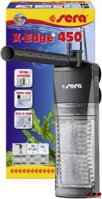 sera X-Edge 450 aquarium intern hoekfilter, Dieren en Toebehoren, Verzenden, Nieuw, Filter of Co2