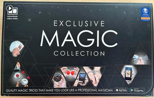 Jeu de magie - EXCLUSIVE MAGIC COLLECTION, Hobby en Vrije tijd, Gezelschapsspellen | Overige, Zo goed als nieuw, Ophalen