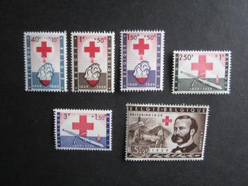 Timbres Belgique - N1096 à 1101 (xx) - 14,00Eur beschikbaar voor biedingen