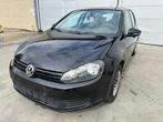 Volkswagen Golf 6 AUTO AIRCO EURO 5, Auto's, Volkswagen, Voorwielaandrijving, Euro 5, Stof, Zwart