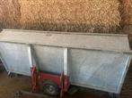 Mobiele mestbak, Stalling, 4 paarden of pony's of meer