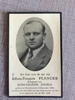 Oorlogsslachtoffer A. PlanckeRoeselare +1940 WOII, Ophalen, Bidprentje