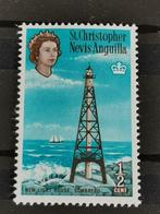Saint Christopher-Nevis-Anguilla 1963 - vuurtoren Sombrero**, Ophalen of Verzenden, Midden-Amerika, Postfris