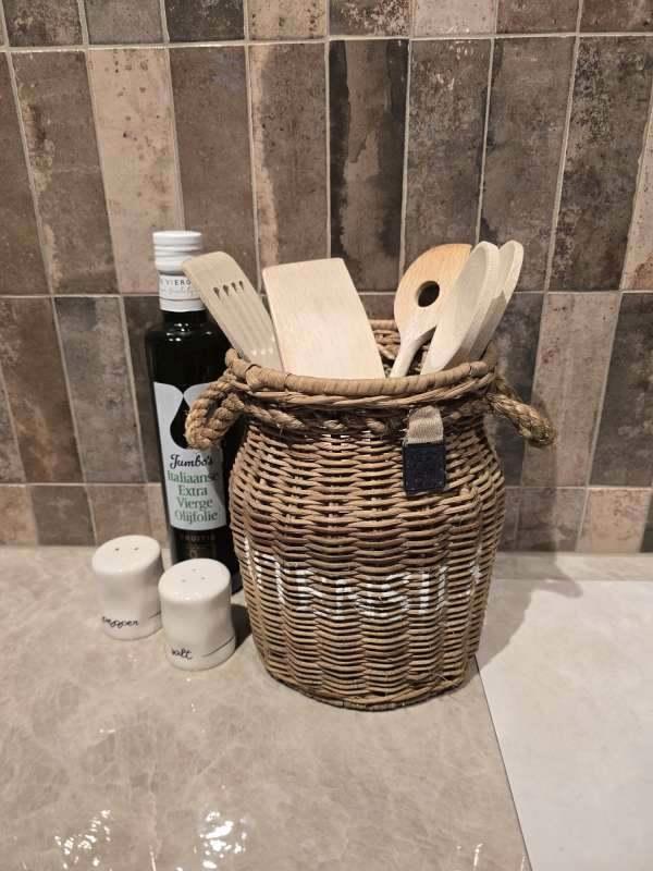 Keukengerei Rivièra Maison Rotan, Maison & Meubles, Cuisine | Ustensiles de cuisine, Comme neuf, Enlèvement ou Envoi