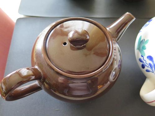 theepot, Huis en Inrichting, Keuken | Servies, Gebruikt, Overige typen, Boerenbont, Ophalen of Verzenden
