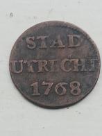 Oude munten Nederland stad Utrecht 1768, Postzegels en Munten, Munten | Nederland, Ophalen of Verzenden