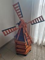 Windmolen in weerstbestendig hout. Aangekocht in Oostenrijk., Tuin en Terras, Windwijzers en Windmolens, Ophalen