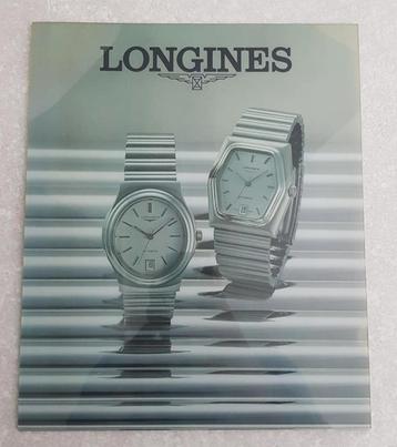 LONGINES reclame jaren 70-80 beschikbaar voor biedingen