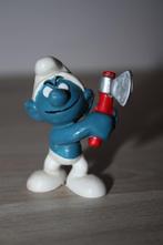 Houthakker smurf , Schleich , 1975 , Als nieuw , Peyo, Ophalen of Verzenden, Zo goed als nieuw, Overige Smurfen, Poppetje, Figuurtje of Knuffel