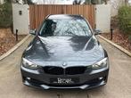 BMW 318 da Navigatie-Leder-Parkeersensoren-Sportstuur-19", Auto's, Euro 5, Achterwielaandrijving, Zwart, 4 cilinders