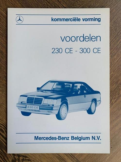 Productinformatiebrochure Mercedes-Benz E coupe C124 1987, Boeken, Auto's | Folders en Tijdschriften, Nieuw, Mercedes, Ophalen of Verzenden