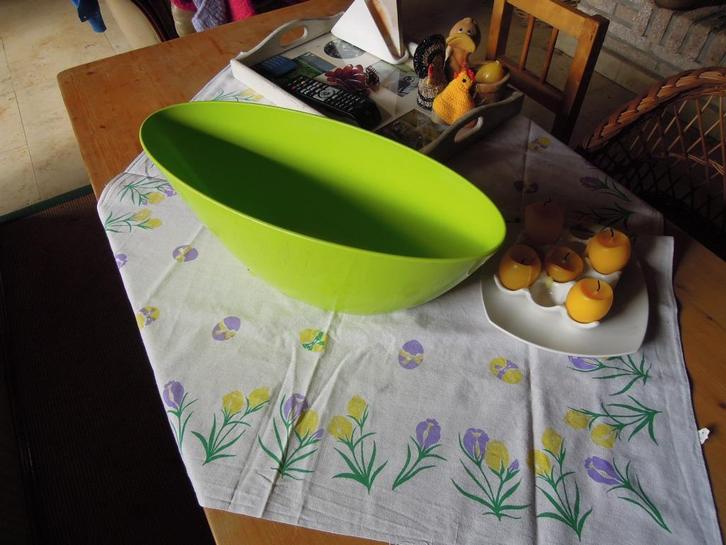 PVC elho vaas inhoud 7,6 liter ovaal  46 cm Brussels diamond, Huis en Inrichting, Kamerplanten, Overige soorten, Minder dan 100 cm