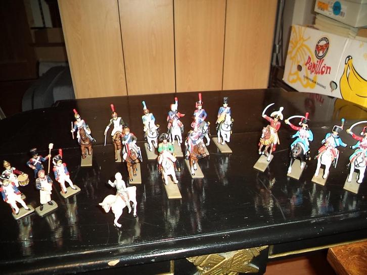starlux ruiters , soldaten, tin, Antiek en Kunst, Antiek | Speelgoed, Ophalen of Verzenden
