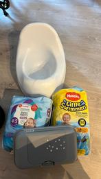 Zwempampers - pipipotje - doekjeshouder natte doekjes, Ophalen, Zo goed als nieuw