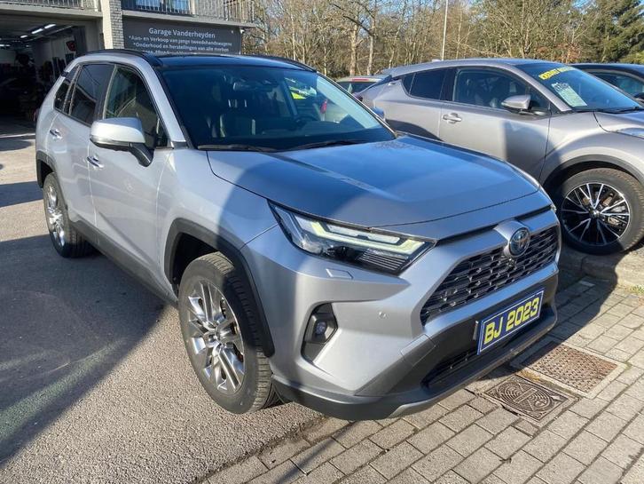 Toyota RAV4 Hybrid 4x2 LOUNGE FULL OPTION 2JAAR GARANTIE, Auto's, Toyota, Bedrijf, Te koop, Rav4, 360° camera, ABS, Adaptive Cruise Control