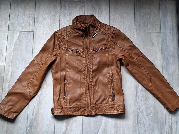 ★ M152 - Cool jasje, Kinderen en Baby's, Kinderkleding | Maat 152, Zo goed als nieuw, Jongen, Jas, Ophalen of Verzenden