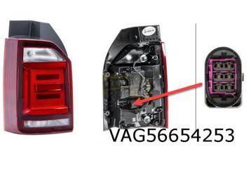 Volkswagen T6 (7/15-11/19) Achterlicht links donker Originee beschikbaar voor biedingen