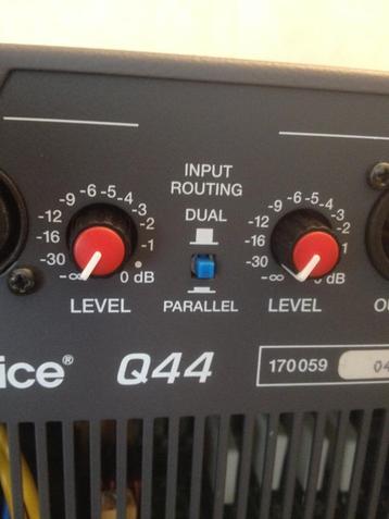 Ampli Électro Voice Q44 Prof., Musique & Instruments, Amplis | Clavier, Moniteur & Sono, Enlèvement, Comme neuf, Sono