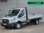 Ford Transit 170pk Open Laadbak 3,5t Trekhaak Airco Cruise C, Stof, 1995 cc, Euro 6, 4 cilinders