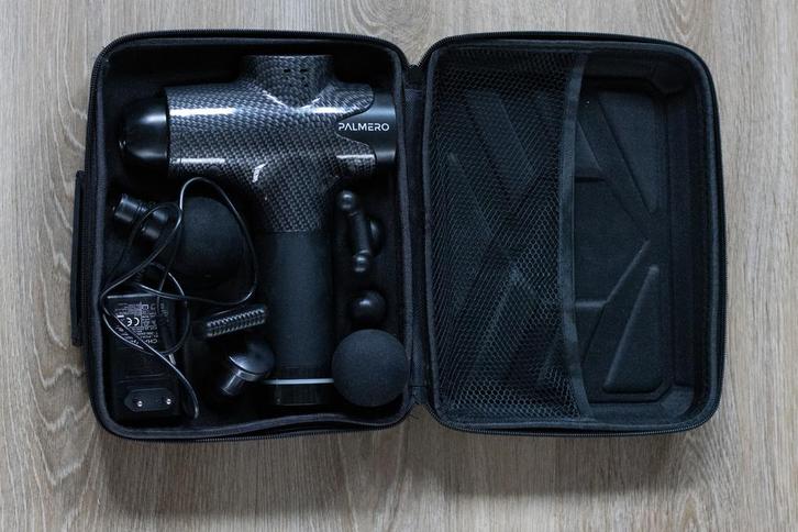 Palmero Gun Pro massagepistool - 30 snelheden, Sport en Fitness, Massageproducten, Nieuw, Ophalen