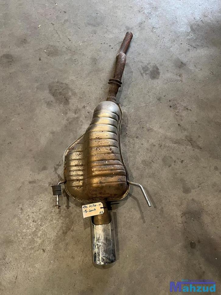 OPEL ASTRA H 1.8 Uitlaat einddemper 2004-2010, Auto-onderdelen, Uitlaatsystemen, Opel, Gebruikt