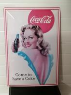 Reclamebord Coca Cola, Comme neuf, Enlèvement ou Envoi, Panneau publicitaire