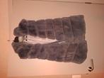 Grijze bodywarmer bontje mt L, Kleding | Dames, Bodywarmers, Ophalen, Grijs