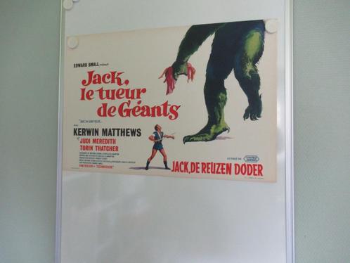 Affiche du film JACK LE TUEUR DE GÉANTS, Collections, Posters & Affiches, Comme neuf, Cinéma et TV, A1 jusqu'à A3, Rectangulaire horizontal