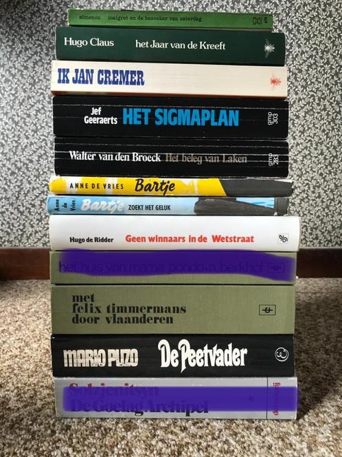 10 bekende Nederlandstalige leesboeken (sommige vertaald), Livres, Aventure & Action, Comme neuf, Enlèvement ou Envoi