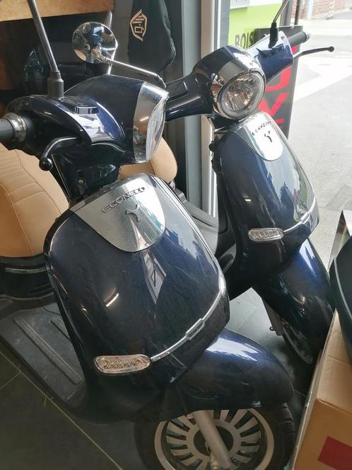 A vendre  2 scooter électrique econeco classe B 45 km, Vélos & Vélomoteurs, Vélomoteurs & Scooters bridés, Comme neuf, Électrique