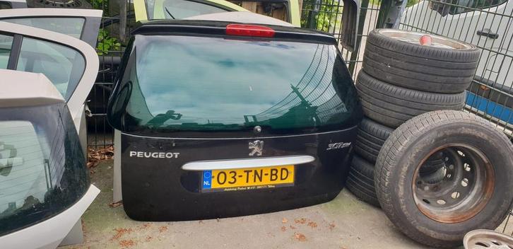 PEUGEOT 307  SW  ACHTERKLEP BJ 2001 TOT 2008, Auto-onderdelen, Carrosserie, Achterklep, Achter, Gebruikt, Ophalen of Verzenden