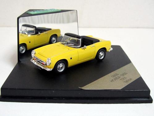 Honda S800 1966 Open Cabriolet, jaune Vitesse 086B (1:43), Hobby & Loisirs créatifs, Voitures miniatures | 1:43, Neuf, Voiture