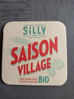 1 sous-bock BR de silly silly saison bio village, Enlèvement ou Envoi, Sous-bock