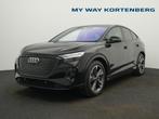 Audi Q4 Sportback e-tron Q4 Sportback e-Tron 82 kWh 50 Quatt, Auto's, Audi, Automaat, Airbags, Overige modellen, Zwart