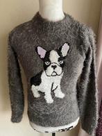 Pull motif chien  brodé + sequins  Taille 146/152, Enlèvement ou Envoi, Comme neuf