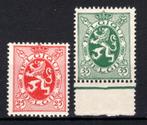 282/283 MNH 1929 - Heraldieke leeuw, Postzegels en Munten, Postzegels | Europa | België, Ophalen of Verzenden, Postfris, Postfris
