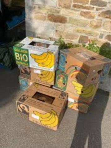 Verhuisdoos, bananendoos, ik heb er 28  beschikbaar voor biedingen