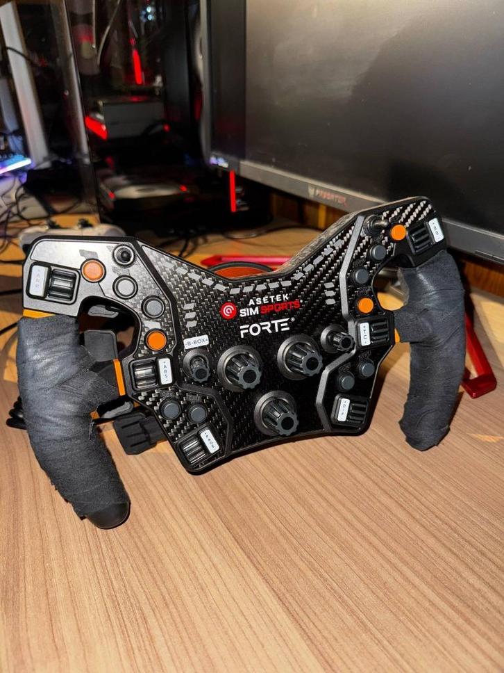 Asetek Forte Stuur, Computers en Software, Joysticks, Gebruikt, Ophalen