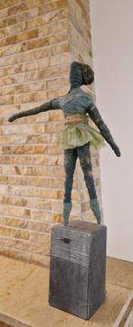 Ballerina op sokkel, Antiek en Kunst, Kunst | Beelden en Houtsnijwerken, Ophalen