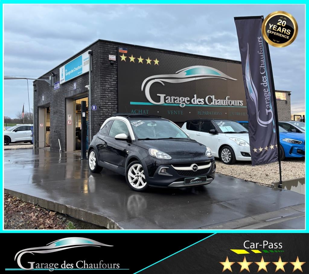 Opel Adam 1.2i -! Rotsen! - CarPlay - T. Opening - EU6b, Auto's, Opel, Bedrijf, Te koop, ADAM, ABS, Airbags, Airconditioning, Android Auto