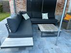 Loungeset / loungebank (PRIJSVERLAGING), Tuin en Terras, Ophalen, 6 zitplaatsen, Bank, Aluminium