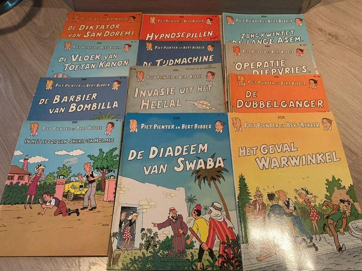 Strips Piet Pienter en Bert Bibber, Boeken, Stripverhalen, Gelezen, Ophalen