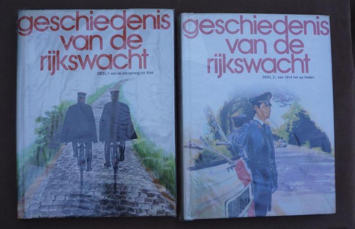 geschiedenis van de rijkswacht deel 1 en 2, Boeken, Geschiedenis | Nationaal, Zo goed als nieuw, Ophalen of Verzenden