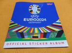 Topps UEFA Euro2024-album negen leeg+6 stickers, Nieuw, Overige typen, Ophalen of Verzenden