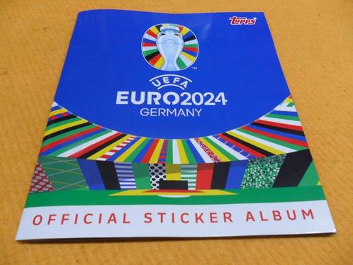 Topps UEFA Euro2024 album neuf vide+ 6 stickers, Collections, Articles de Sport & Football, Neuf, Autres types, Enlèvement ou Envoi