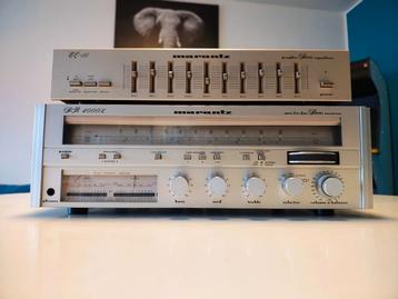 Vintage Ampli Marantz SR 4000L + Marantz EQ10 disponible aux enchères