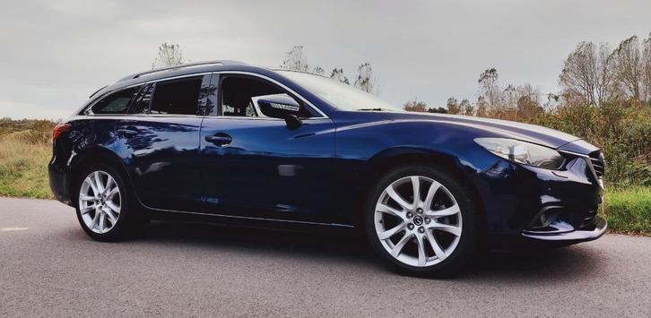 Mazda 6 Sportbreak 2.2d euro6, Auto's, Mazda, Particulier, 6 sportbreak, ABS, Achteruitrijcamera, Airconditioning, Bluetooth, Boordcomputer