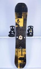 165 cm snowboard BURTON RADIUS WIDE, black/dark yellow, wood, Sport en Fitness, Gebruikt, Board, Verzenden